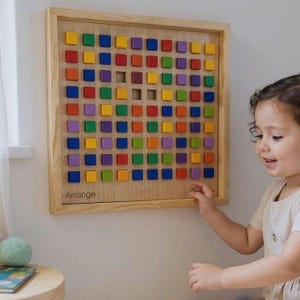 Montessori Sensory Board | Activity Wall Panels | Tactile Sensory | Gift for Autistic | DIY | Busy Board Autism | Large Sensory Board