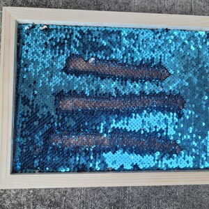 Sensory Boards Autism ADHD Tools 6-pack – Reversible Sequin, Calming ...