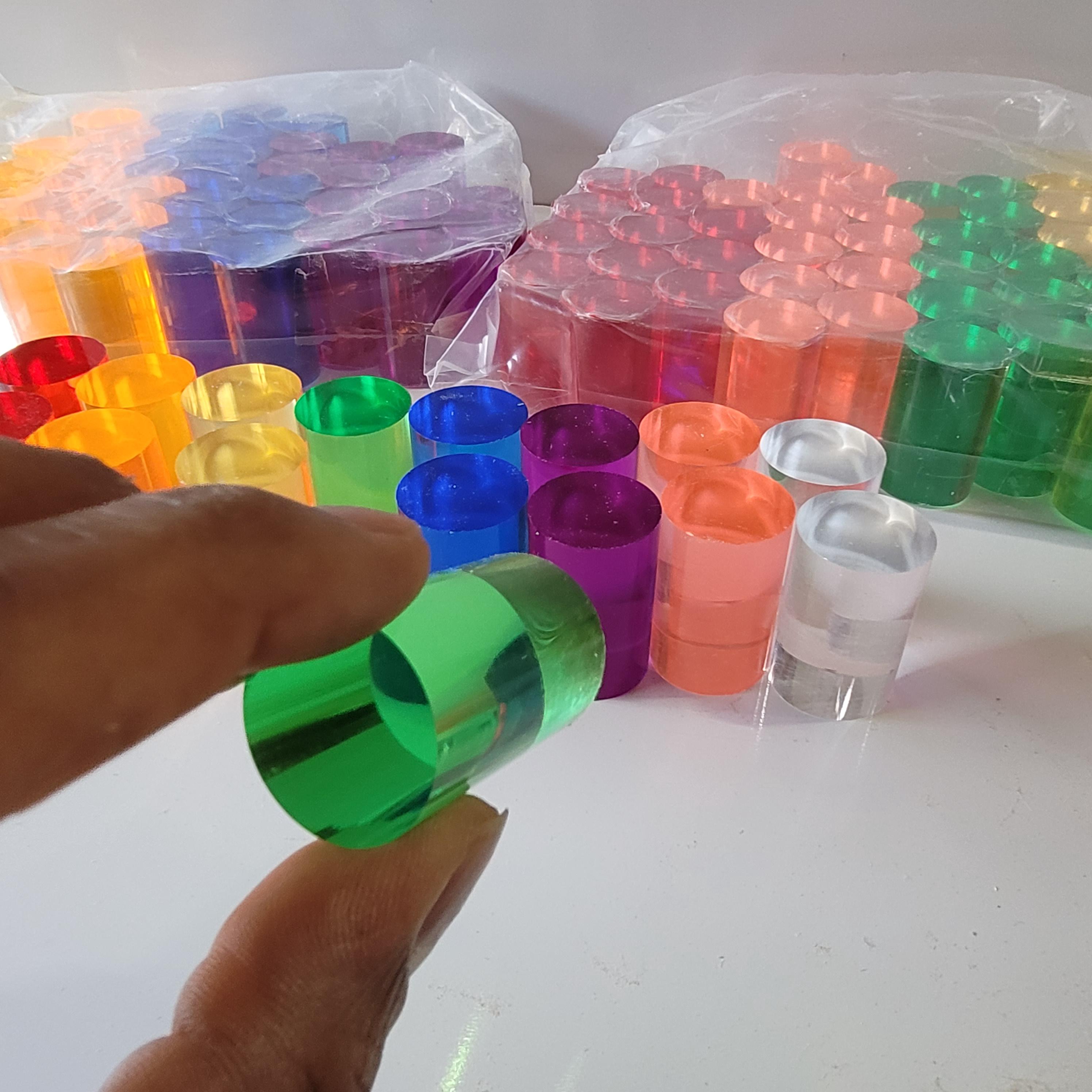 Acrylic Pegs Pack – Colorful Fun! 1