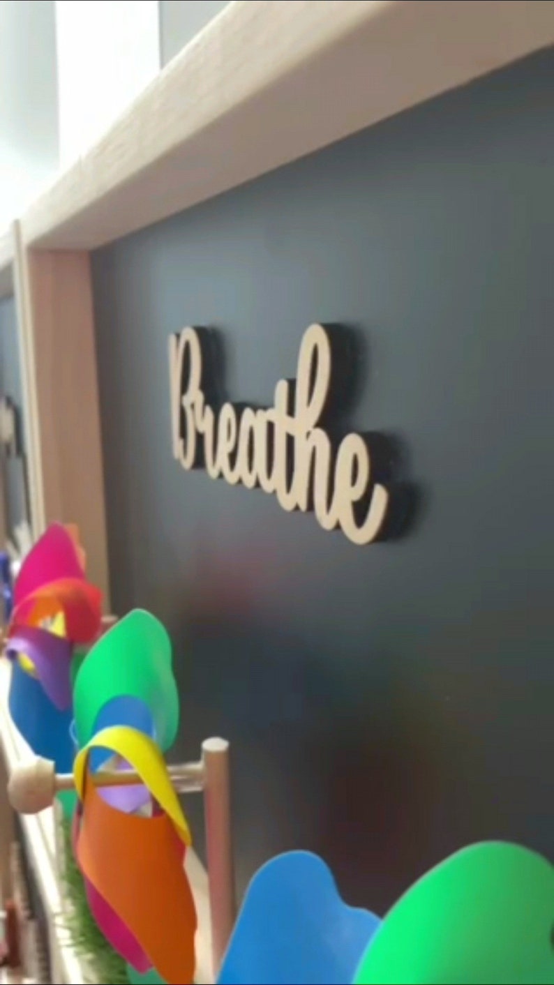 Breathe Sensory Board Pinwheel Flowers in Grass Sensory Panel for ...