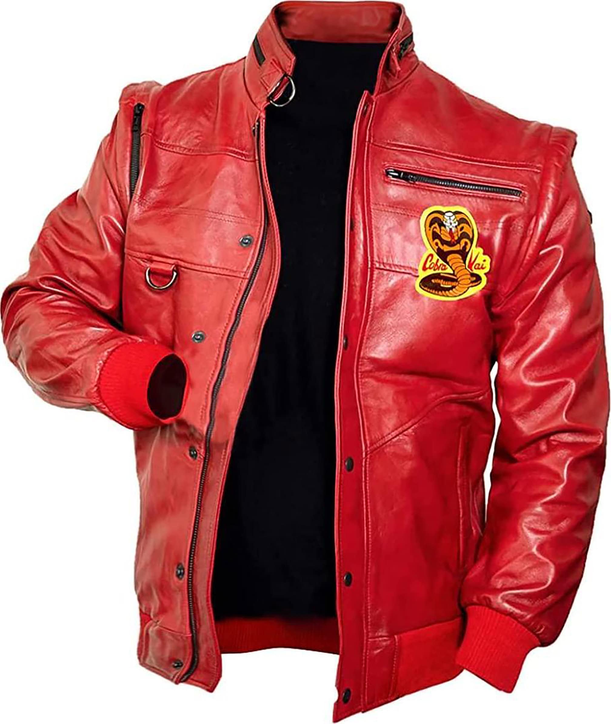 Red leather hotsell jacket for toddlers