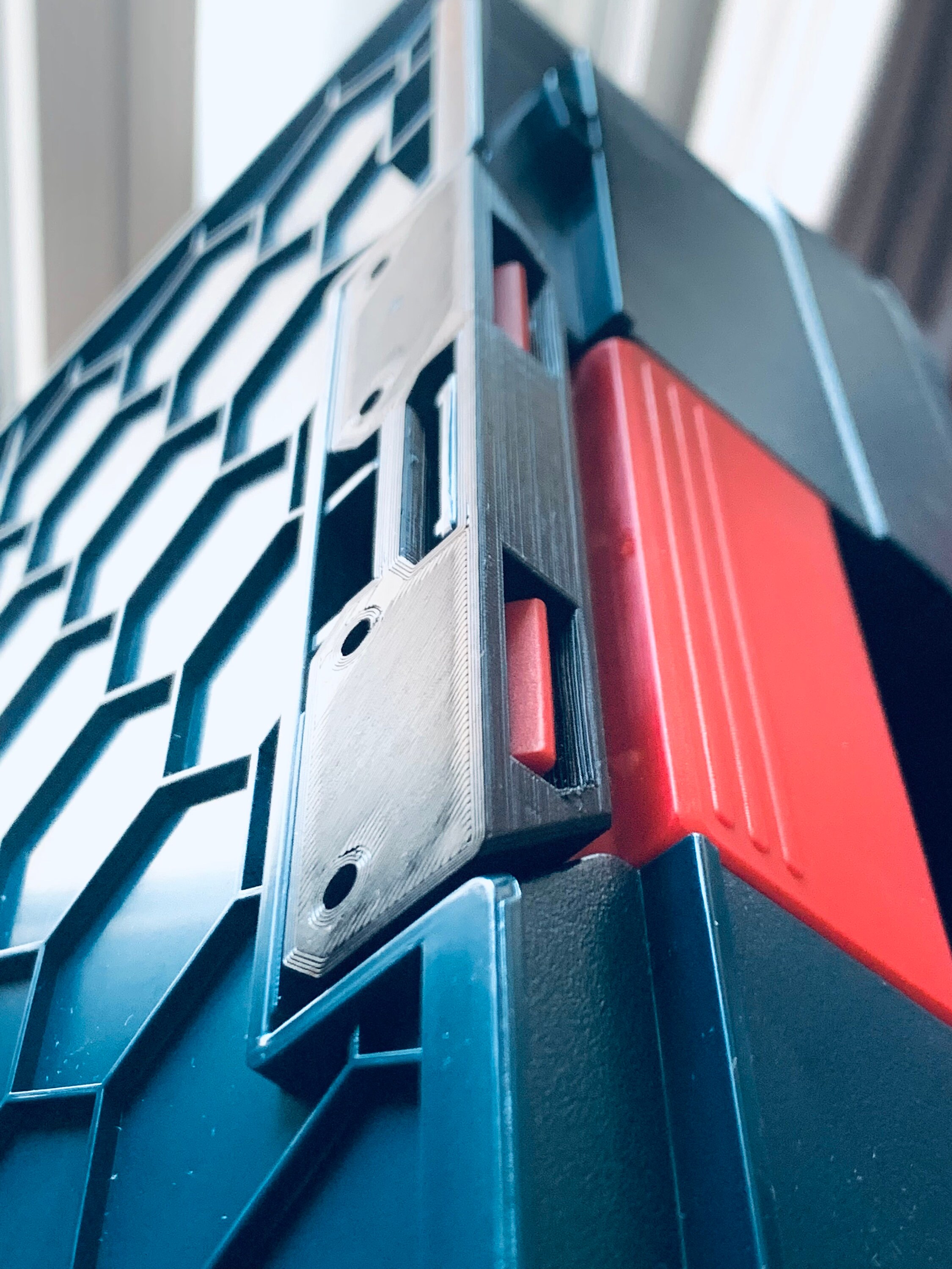 2x Case Holder for Bosch Sortimo L-boxx Clip Holder Bracket Mounting ...