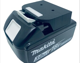 Akkuhalter (für Makita 14,4/18V LXT) Batterie Akku Wand Halterung Befestigung Organisation Wall Holder Mount