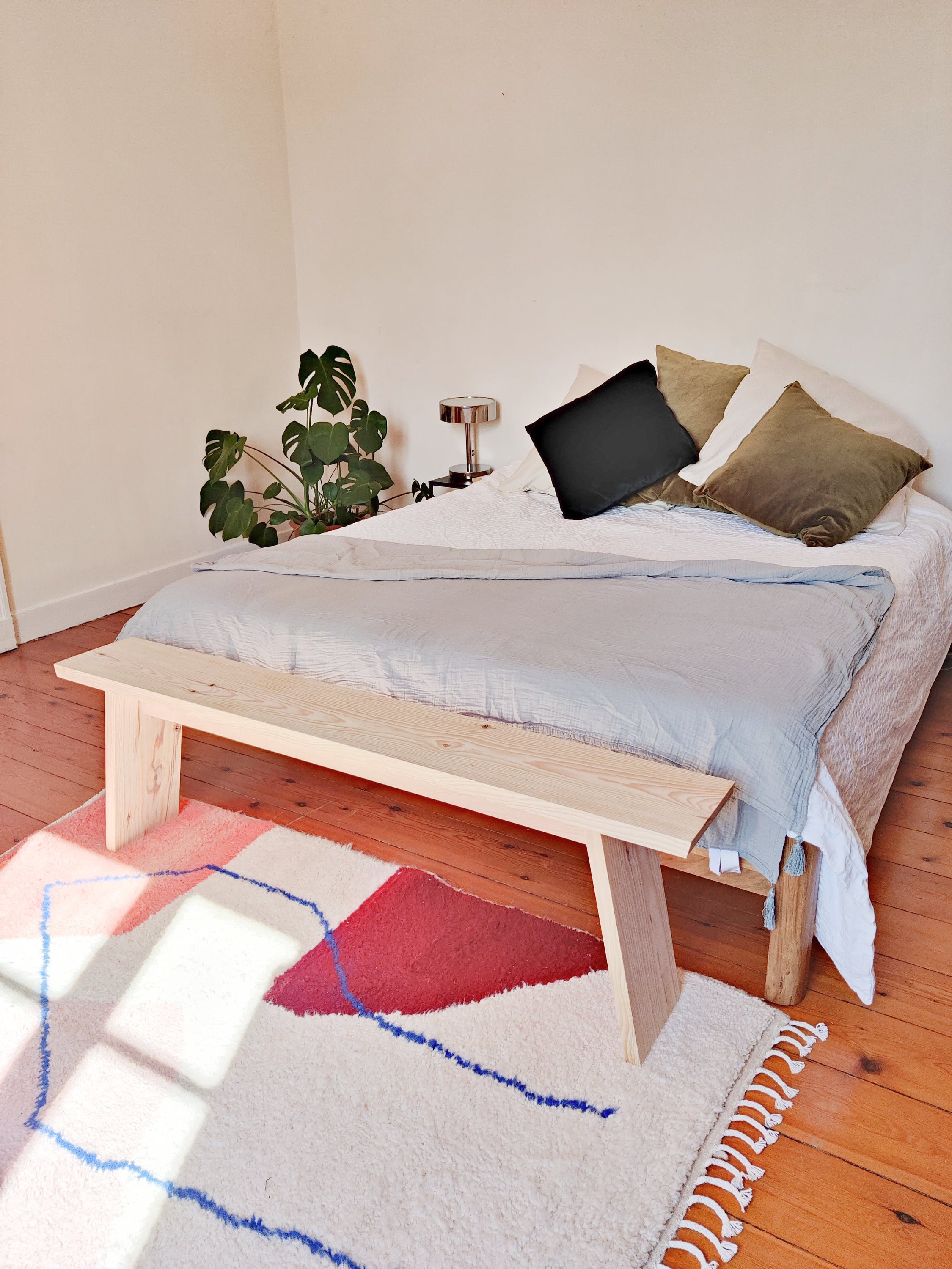 Banc En Chêne Massif