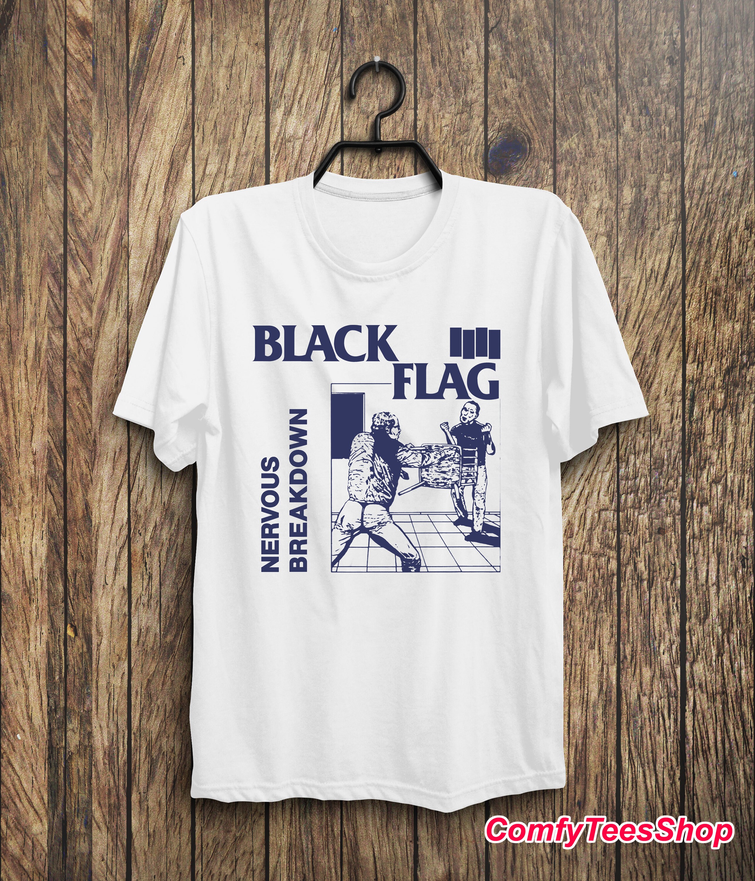 black flag nervous breakdown t shirt