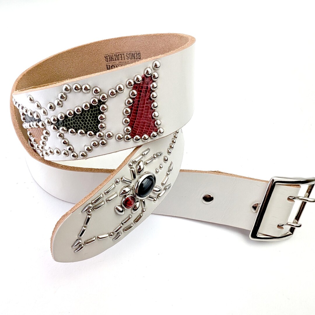 小物 Vintage White Hard Studded Design Belt il_1080xN.6187109392_l5x5.jpg