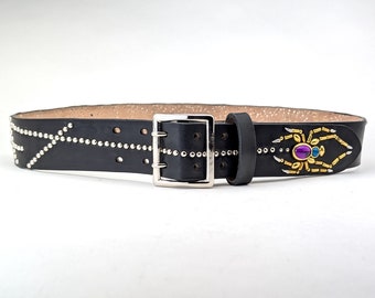 artistkomplex FLOWER BELTベルト (BLACK) org.jpg