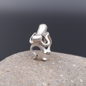 OCTOPUS RING - Rings For Women • Tentacle Ring • Silver Handmade Ring • Animal Ring • Kraken Ring • Unique Women&#39;s Ring • Sea Jewelry •QD220