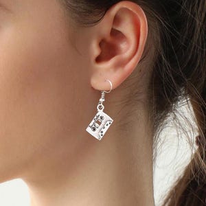 Nostalgic Cassette Earrings - Vintage Earrings • Retro Earrings • Handmade Tape Earrings • Chunky Earrings • Statement Unique Earrings•QDE36