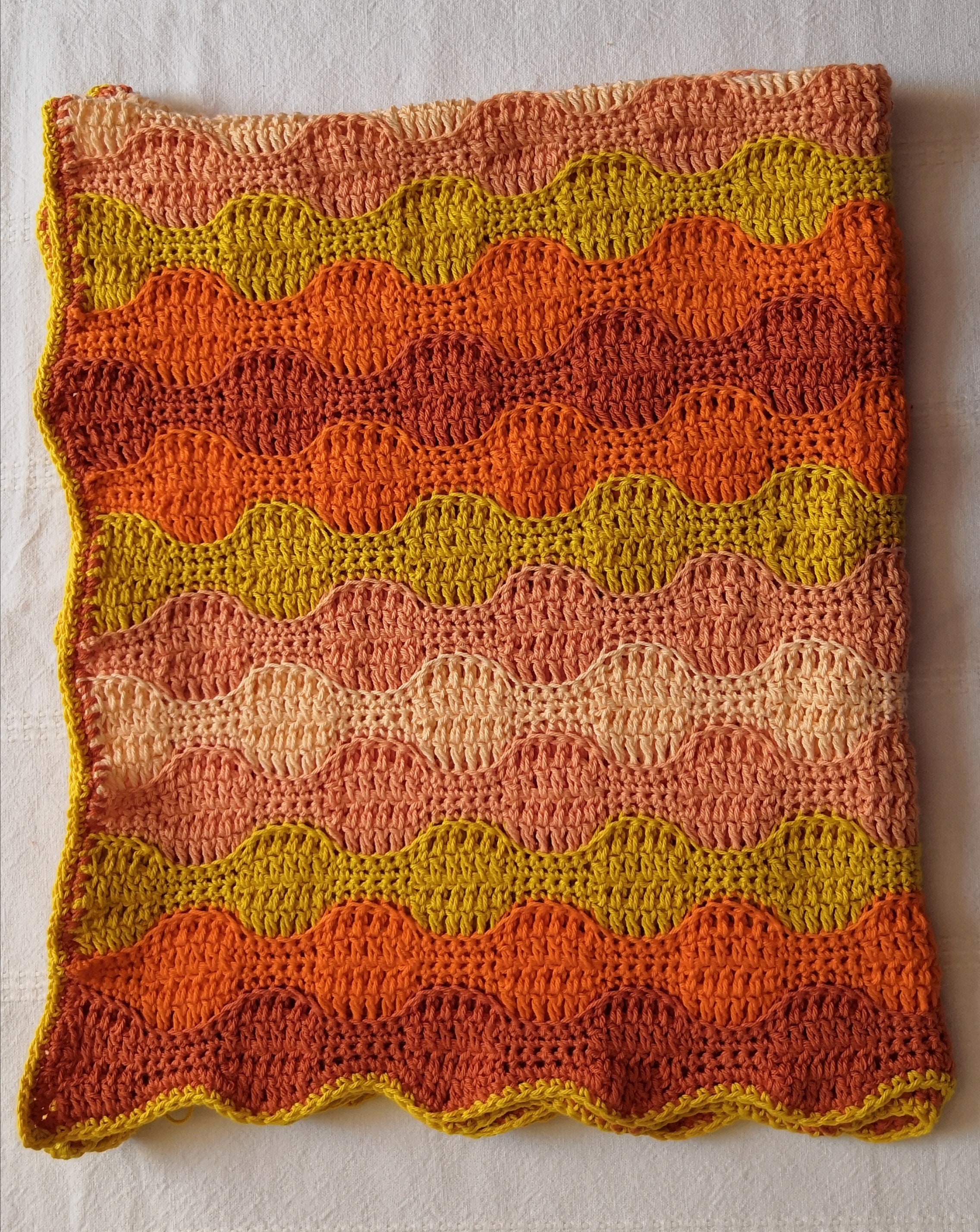 Hand Crochet 100 Cotton Baby Blanket Organic Blanket Hand Etsy