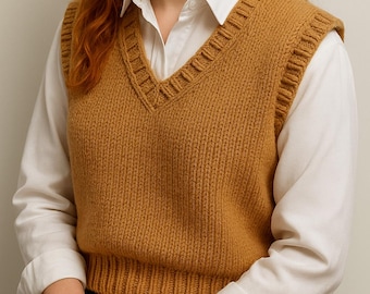 Vintage Y's for Men Yohji Yamamoto V-neck Gray & Red Striped Wool