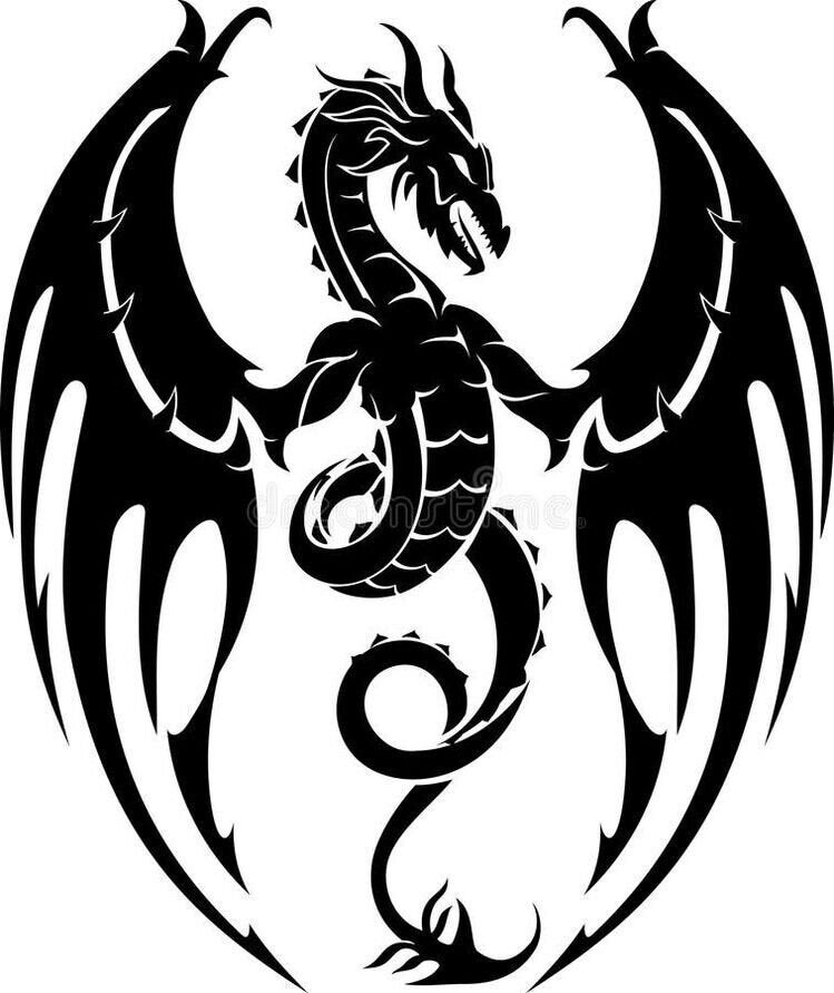 Dragon decal cheap