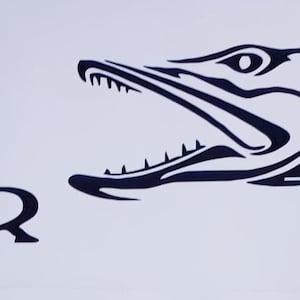 pike hunter decal sticker muur art decal motorhome vinyl zijsticker kap vinyl grafische venster motorhome campervan boot motorhome vinyl decal sticker muur