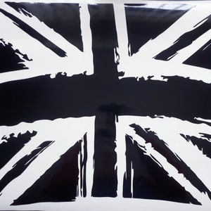 union jack flag decal decor decal car van bonnet vinyl side sticker hood vinyl graphic sign motorhome campervan wall art