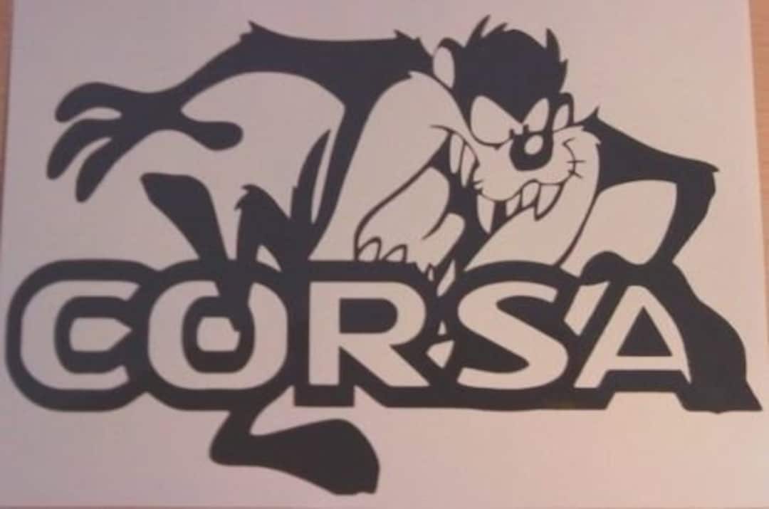 Vauxhall Corsa Vinyl Car Side Sticker Graphic Decal Door Window Top ...