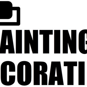 painting and decorating sign car van bonnet side decal graphic sticker signage painter advertising business shop window