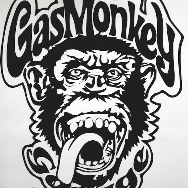 monkey decal car bonnet side sticker decal wall art decal vinyl graphic window door body panel van sign motorhome camper campervan fun