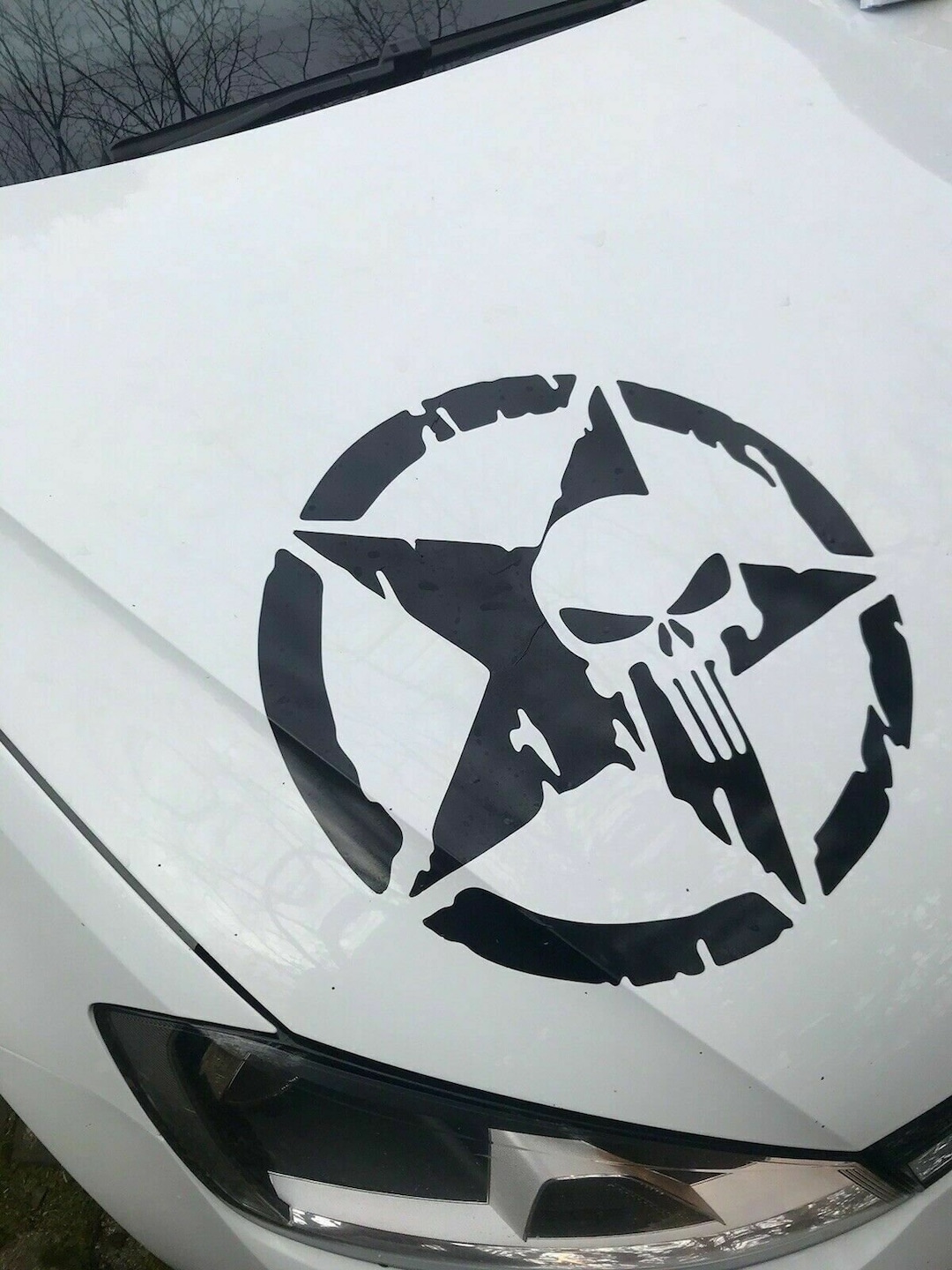 Autocollant Vinyle Marvel The Punisher - Décoration Voiture, Vélo, Vitre - Neuf UK