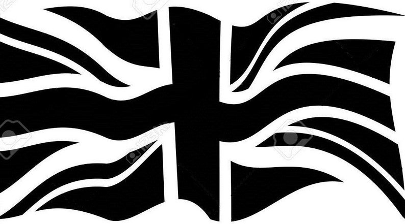 Union Jack Flag Decal Decor Decal Car Van Bonnet Vinyl Side Sticker ...