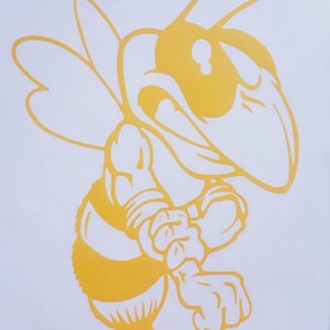 hornet car bonnet side sticker van vinyl graphic decal sign wall art door motorhome campervan racing rally stock car decal