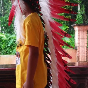 Traditional Indonesian Accessories | Unique Indian hat | Papuan hat | Latest goose feathers I