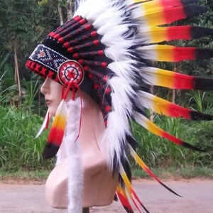 Traditional Indonesian Accessories | Unique Indian hat | Papuan hat | Latest goose feathers B