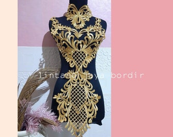 embroidery kebaya dress application