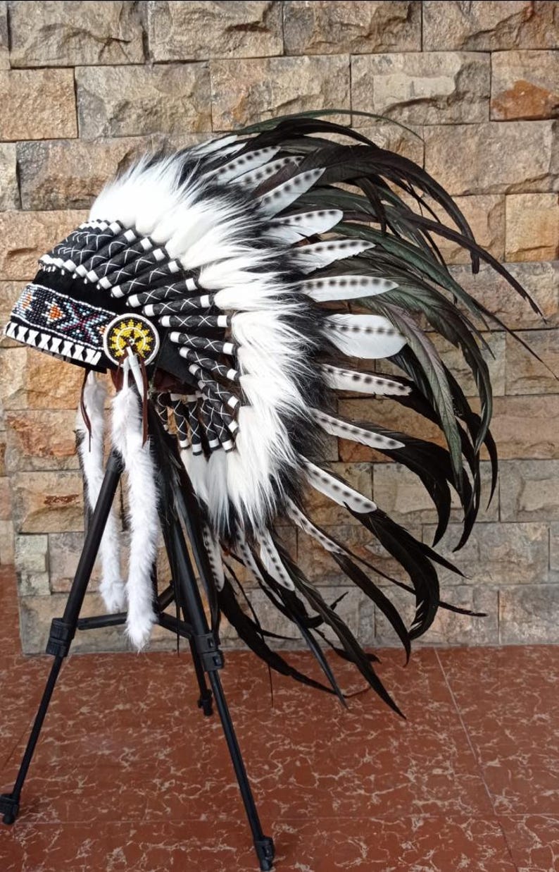 Traditional Indonesian Accessories | Unique Indian hat | Papuan hat | Latest goose feathers A