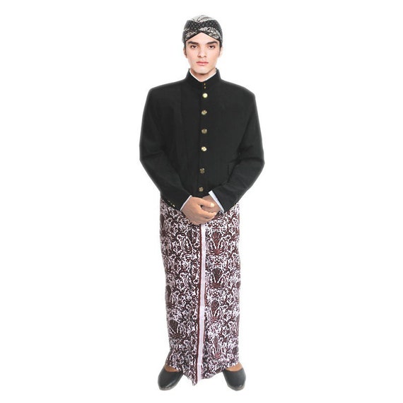 Continu Maakte zich klaar Conceit Indonesische mannen traditionele kleding Beskap onder de - Etsy België