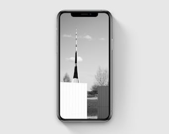 Abstract iPhone Wallpaper, Minimalist iPhone Wallpaper, Black and White Art, Minimalist Abstract Art, Line Art Photo, Digital Download