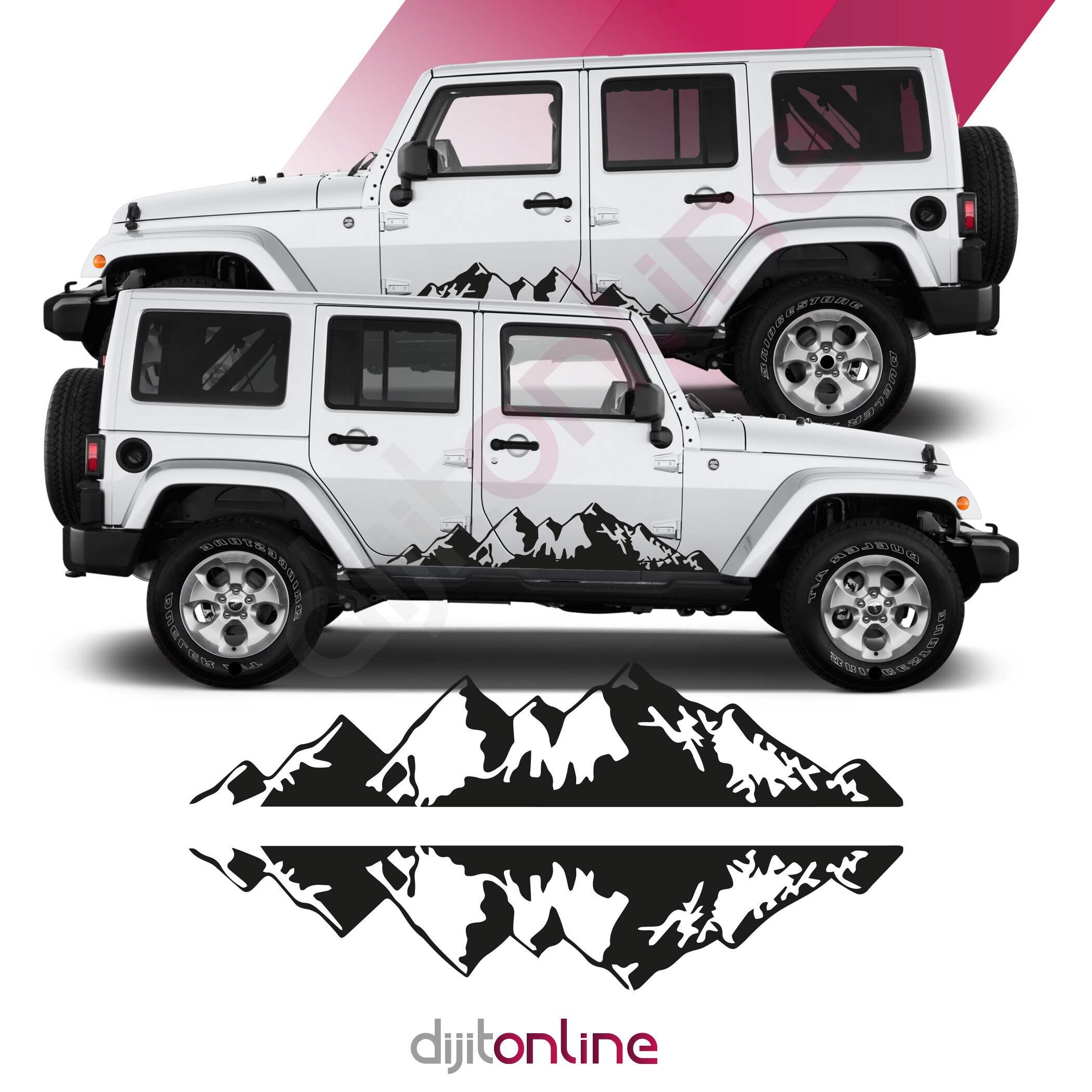 Jeep Side Decal - Etsy