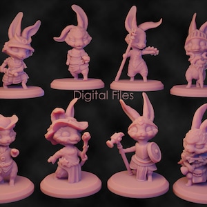 Harengon Adventurers *DIGITAL FILES*