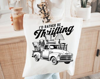 I'd Rather be Thrifting Png, Antique Thrifting Sublimation Design, Flea Market Hunting Digital Design, Garage Sale Png, Junk Queen Png