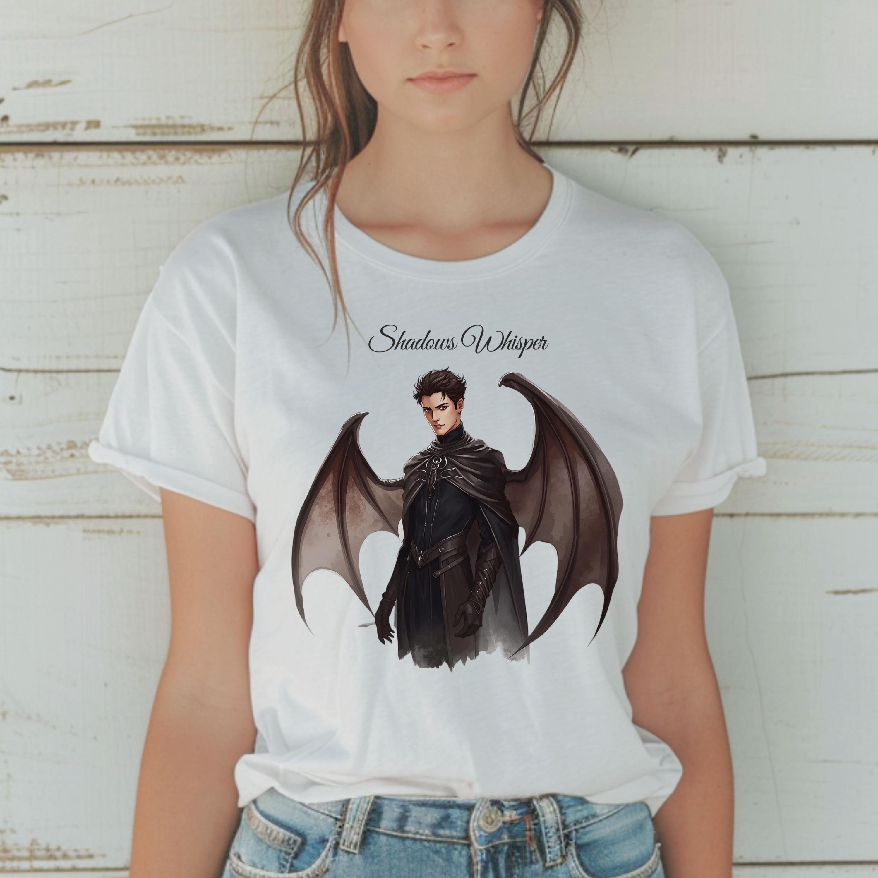 Azriel Shadows Whisper Inspired 3PNG, ACOTAR Bat Boys Wings, Night ...