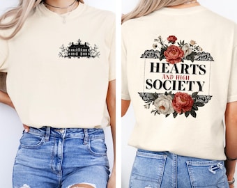 Inspiré de la série Lords PNG, Shantel Tessier inspiré du design recto verso, téléchargement numérique Romance sombre pour les t-shirts