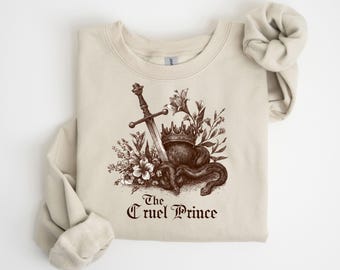 The Cruel Prince PNG, Jude and Cardan Digital Download, Holly Black Bookish Merch, Folk of the Air Fae Quote Design, Romantasy Reader PNG