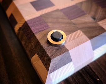 Voeten van roestvrij staal, messing, aluminium • Set van 4 inclusief antislip pads en schroeven • Voor snijplanken, boards, versterkers, soundbars