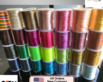 1mm Rat Tail Satin Cord: 28 Colors, Jewelry Making, Crafts