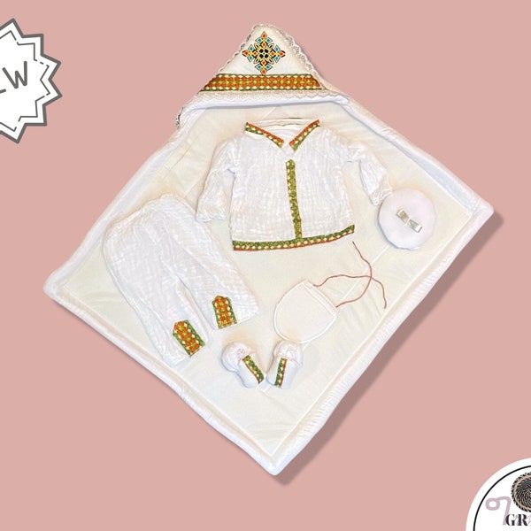 Traditional Ethiopian / Eritrean Baptism Clothes | Timket | Kristina | Habesha