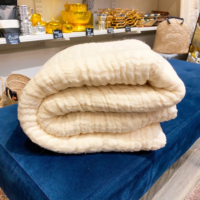 Ftal Gabi 100 Ethiopian Cotton Woven Blanket Made in Ethiopia