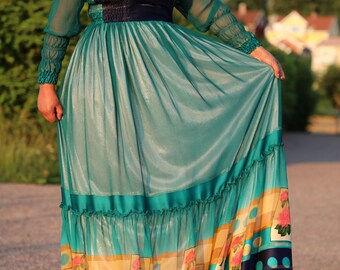 Abigail Habesha Chiffon Jurk - Etsy België