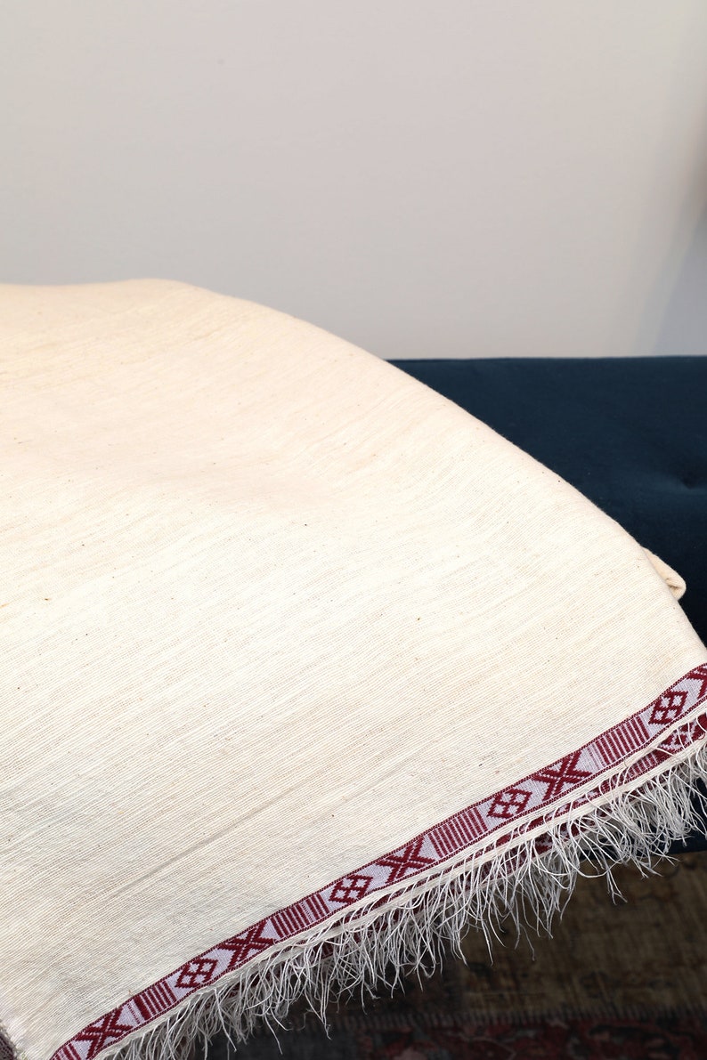 Cotton Woven Blanket 100 Ethiopian Gabi Perfect for Rainy Days or