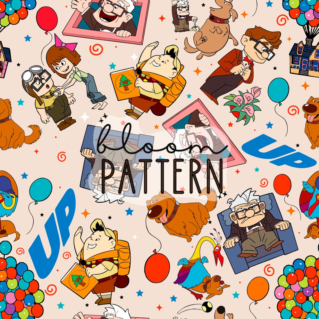 Cartoon Tale Pattern Magical Cartoon Seamless Pattern Fun Seamless Pattern for - Etsy