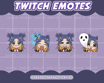 Neon Valorant Twitch Emotes Pack (Smile, Laugh, Smug, Dead ), Twitch Emotes For Streamer, Twitch and Discord Emotes Bundle, Valorant Emotes