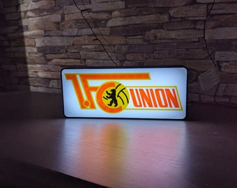 1 FC Union LED Tischlampe