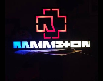 Rammstein LED Tischlampe