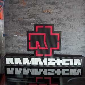 Rammstein LED Tischlampe Bild 3