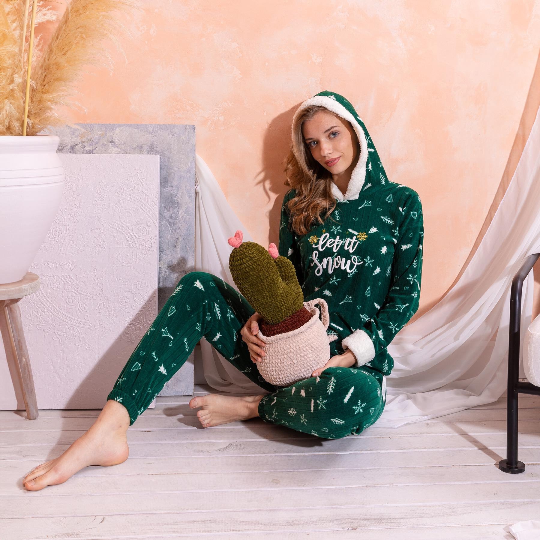Sherpa christmas pajamas sale