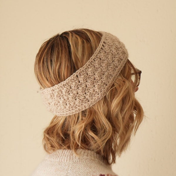 Head band-bandeau en crochet