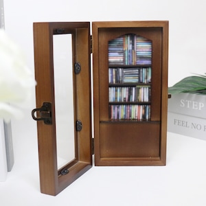 Personalised Edition Anxiety Bookcase, Book Lover Gift, Miniature Bookcase, Study Decoration, Best Friend Gift,Library,Valentine&#39;s Day Gifts